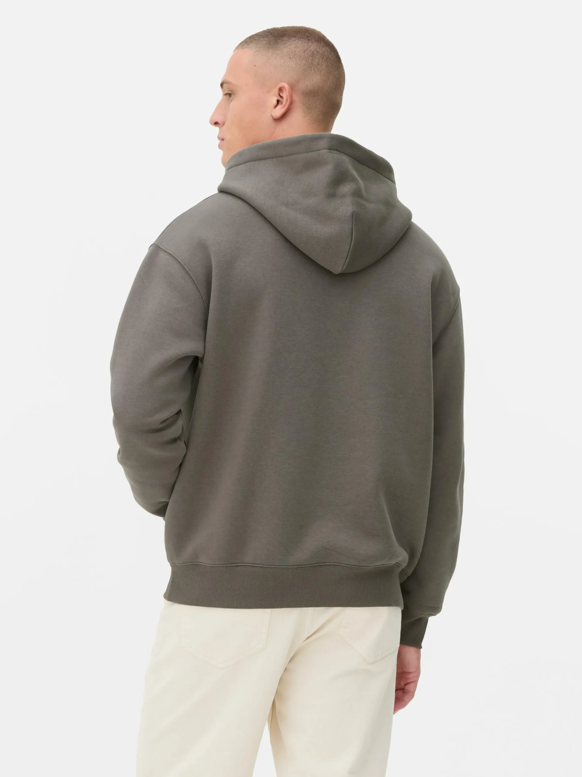 Hoodies Und Sweatshirts|Primark Jersey-Hoodie Im Oversized-Look Anthrazitfarben