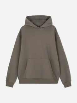 Hoodies Und Sweatshirts|Primark Jersey-Hoodie Im Oversized-Look Anthrazitfarben