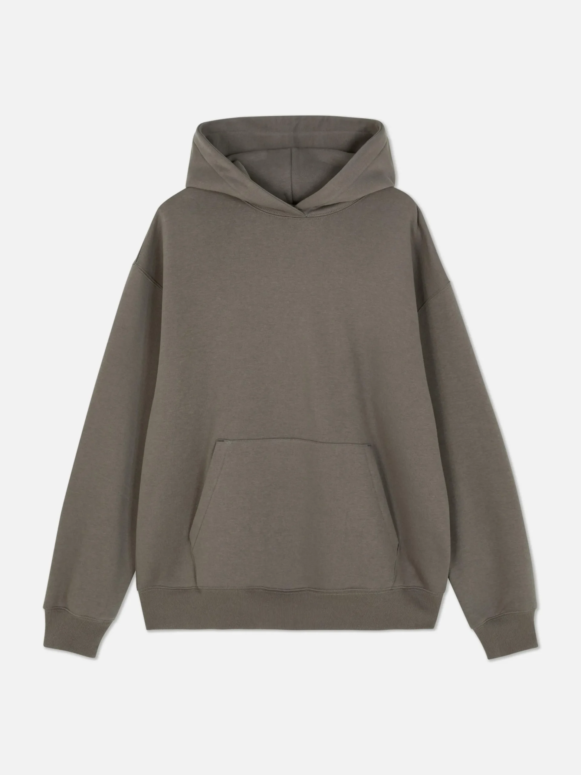 Hoodies Und Sweatshirts|Primark Jersey-Hoodie Im Oversized-Look Anthrazitfarben