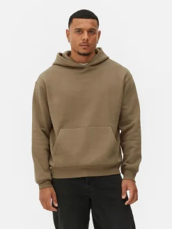 Hoodies Und Sweatshirts|Primark Jersey-Hoodie Im Oversized-Look Hellbraun