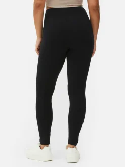 Hosen Und Leggings|Primark Jersey-Leggings Mit Hohem Bund Schwarz