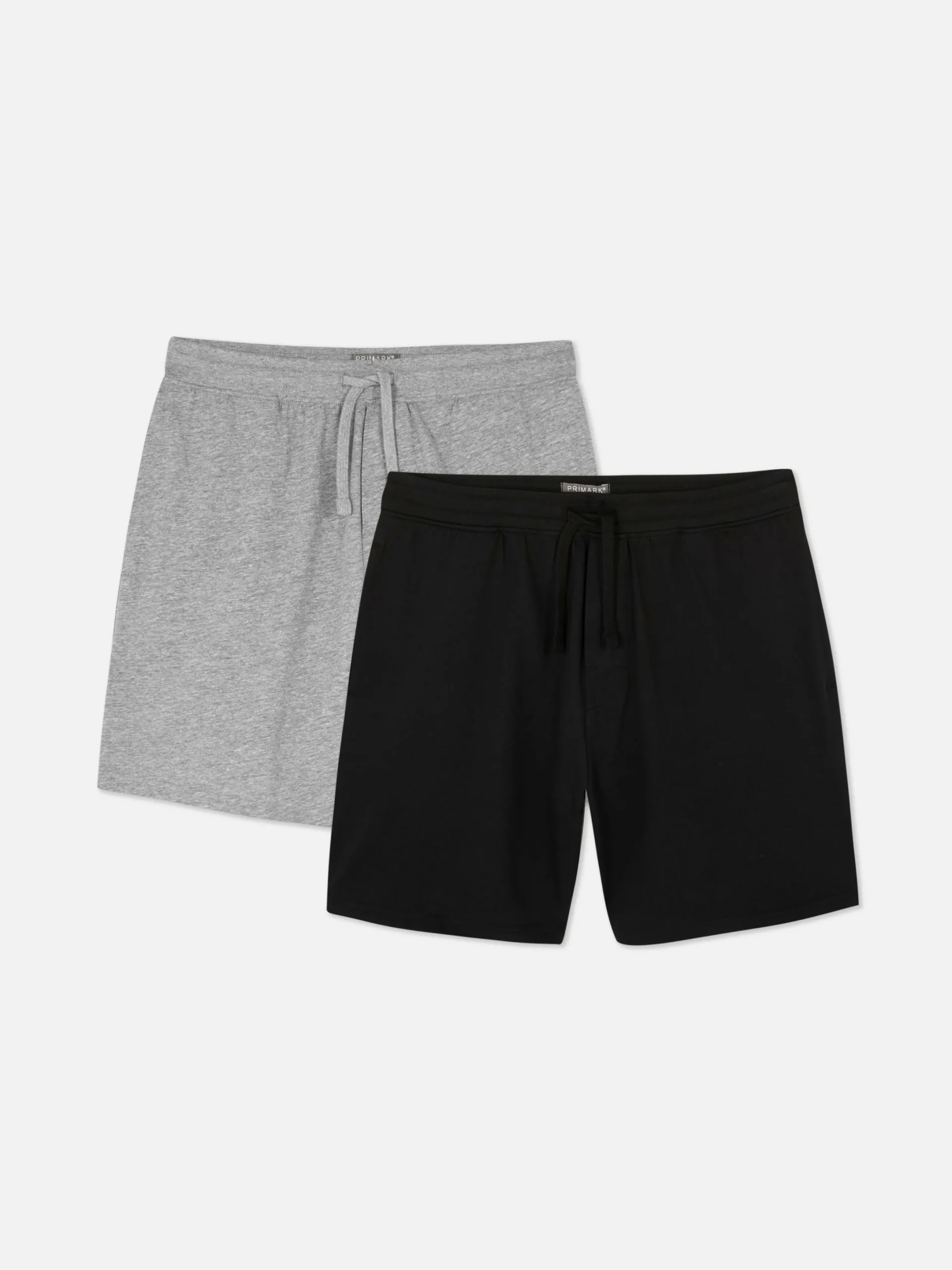 Schlafanzüge|Primark Jersey-Shorts, 2er-Pack Schwarz