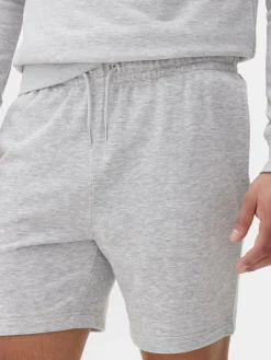 Shorts|Primark Jersey-Shorts Mit Kordelzug Grau