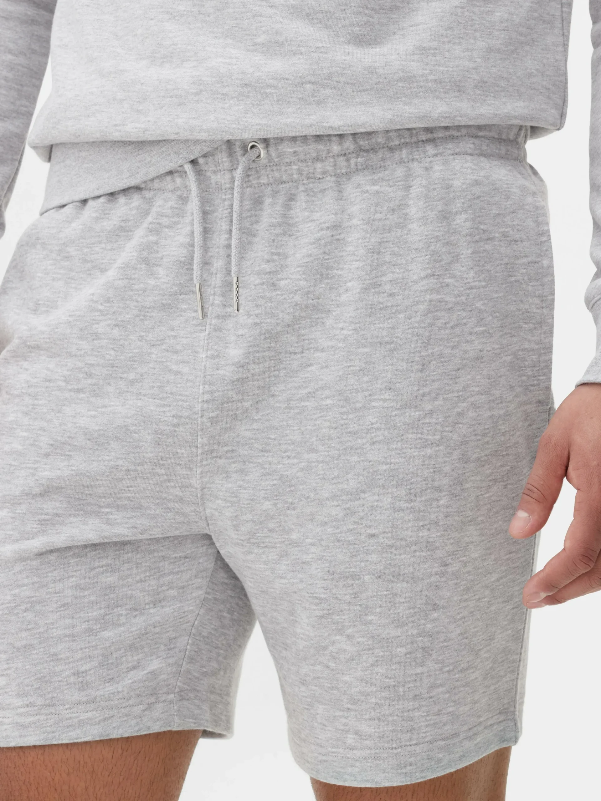 Shorts|Primark Jersey-Shorts Mit Kordelzug Grau
