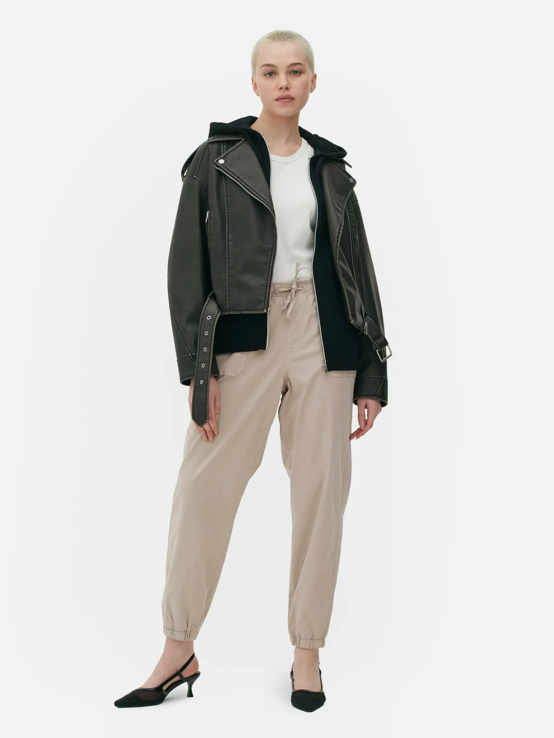Loungewear|Jogginghosen|Primark Jogginghose Mit Bündchen Und Kordelzug Steinfarben