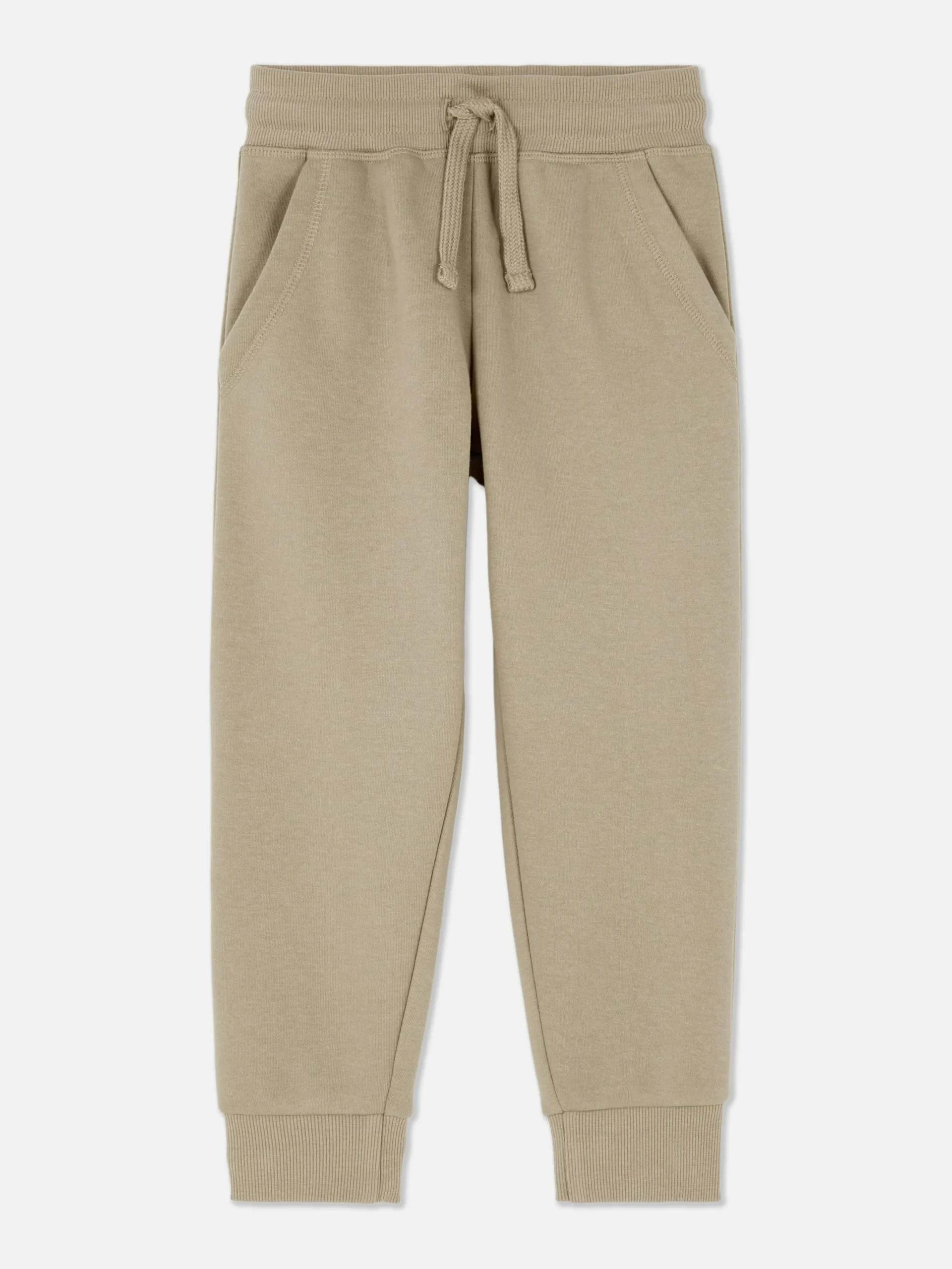 Jogginghosen|Primark Jogginghose Mit Bündchen Und Kordelzug Steinfarben