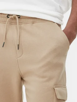 Jogginghosen|Primark Jogginghose Mit Cargotaschen Und Bündchen Steinfarben
