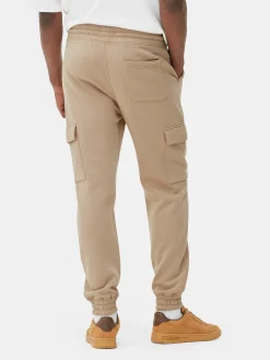Jogginghosen|Primark Jogginghose Mit Cargotaschen Und Bündchen Steinfarben