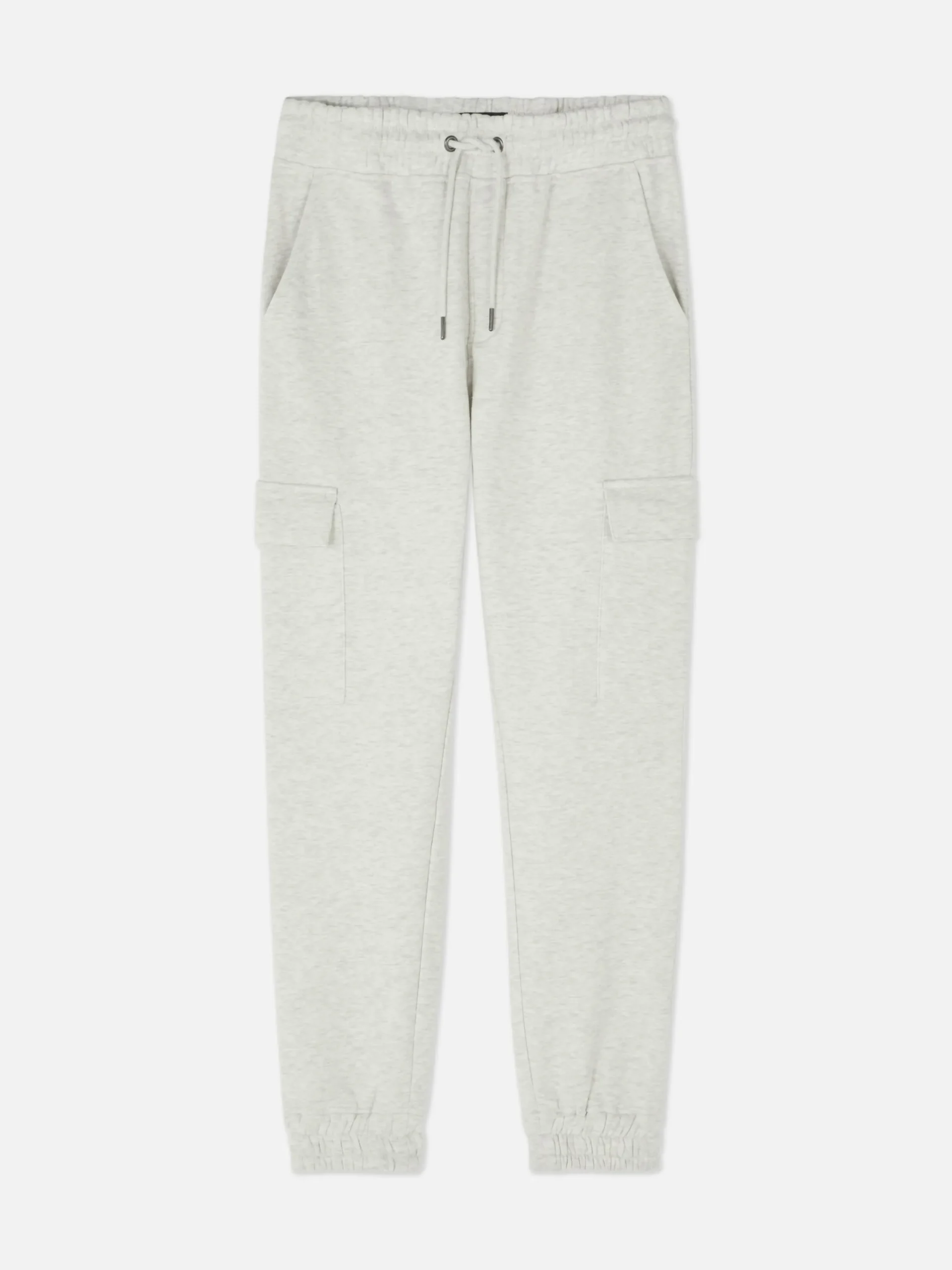 Jogginghosen|Primark Jogginghose Mit Cargotaschen Und Bündchen Grau