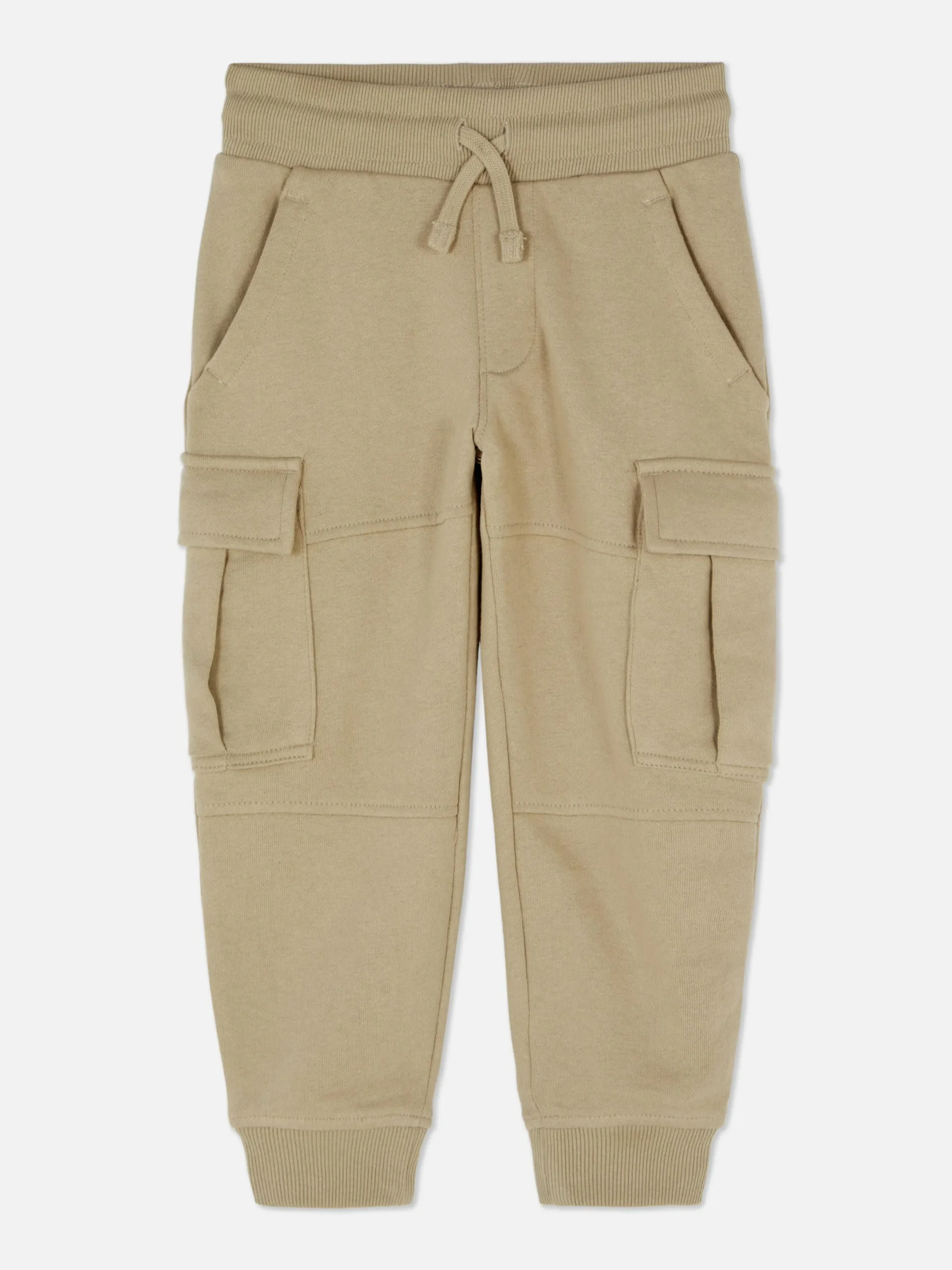 Jogginghosen|Primark Jogginghose Mit Cargotaschen Und Kordelzug Steinfarben