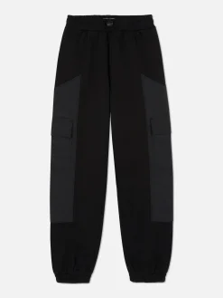 Jogginghosen|Primark Jogginghose Mit Cargotaschen Und Bündchen Schwarz