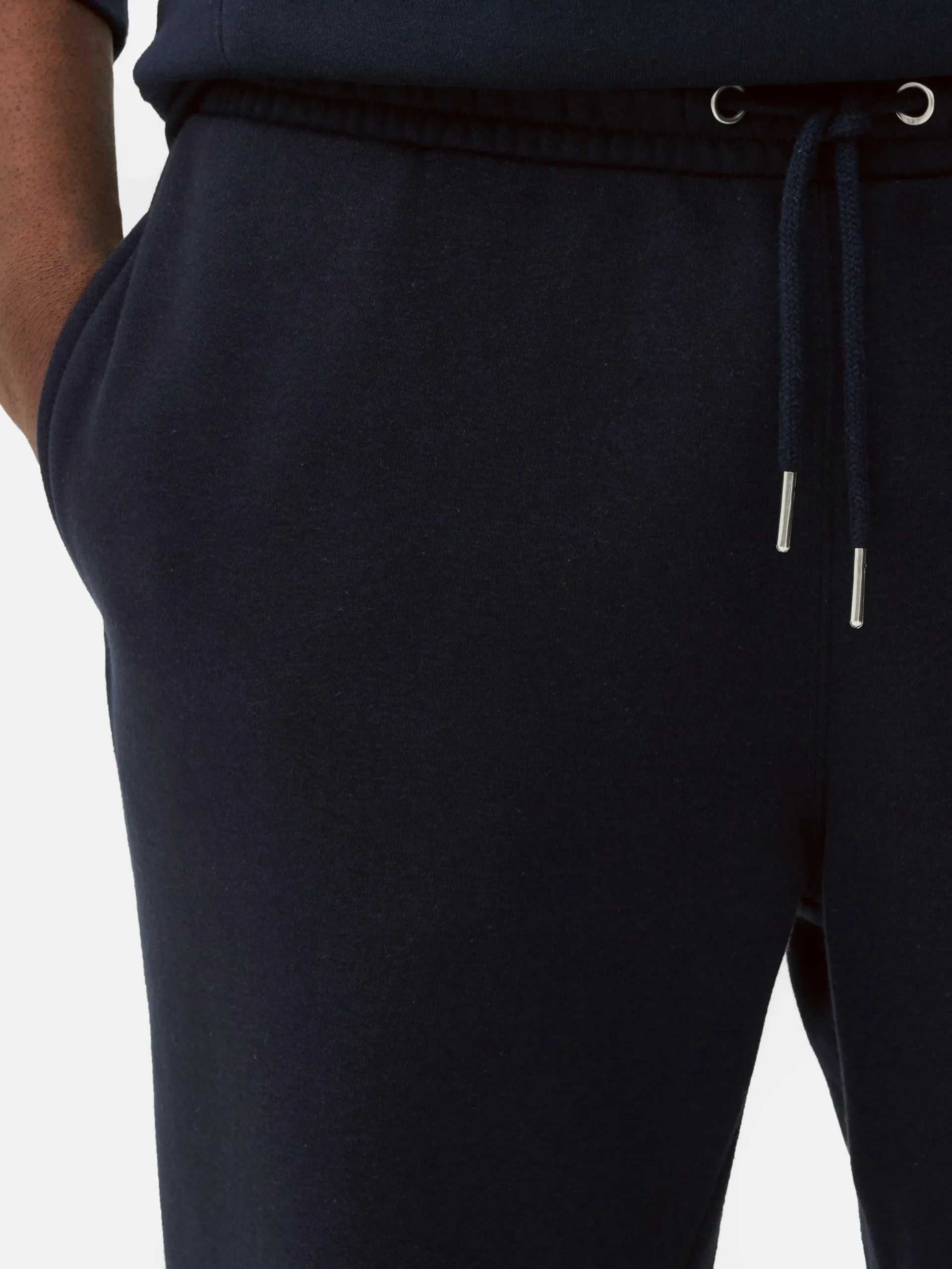 Jogginghosen|Primark Jogginghose Mit Elastischem Bund Und Bündchen Marineblau
