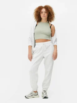 Loungewear|Jogginghosen|Primark Jogginghose Mit Kordelzug In Regulärer Passform Grau meliert