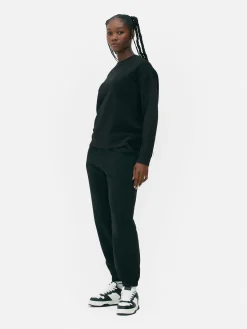 Jogginghosen|Primark Jogginghose Mit Kordelzug Und Bündchen Schwarz