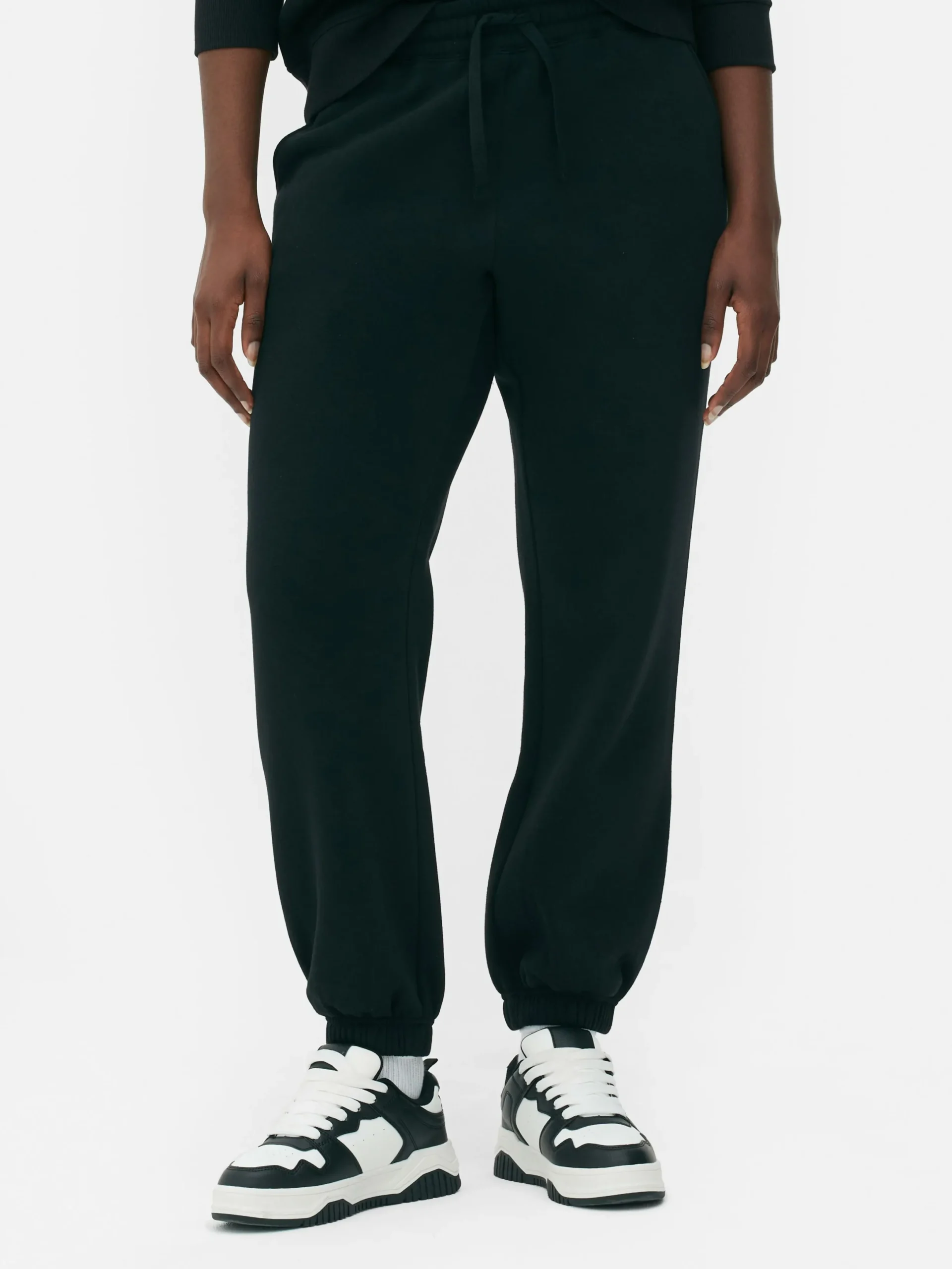 Jogginghosen|Primark Jogginghose Mit Kordelzug Und Bündchen Schwarz