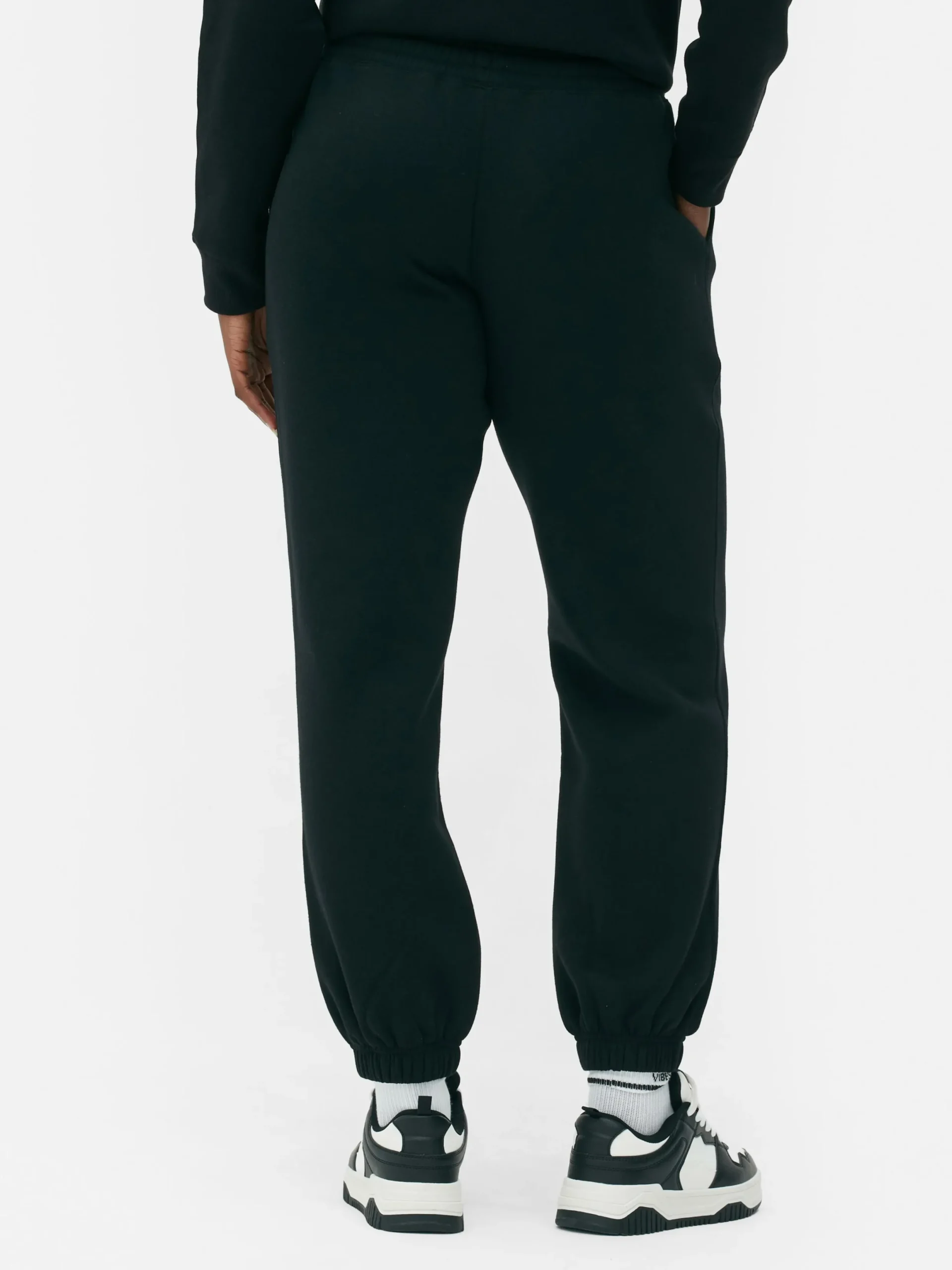 Jogginghosen|Primark Jogginghose Mit Kordelzug Und Bündchen Schwarz