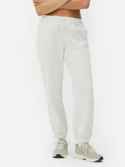 Jogginghosen|Primark Jogginghose Mit Kordelzug Und Bündchen Grau meliert