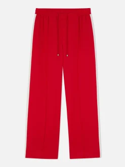 Jogginghosen|Primark Jogginghose Mit Seitenstreifen Rot