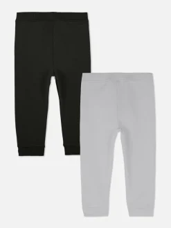 Hosen Und Leggings|Primark Jogginghosen Mit Kordelzug Und Bündchen, 2er-Pack Schwarz