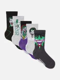 Socken|Primark „Joker“ Crew-Socken, 5er-Pack Multi