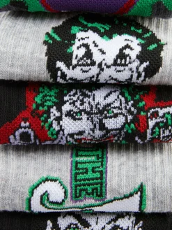 Socken|Primark „Joker“ Crew-Socken, 5er-Pack Multi