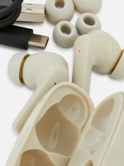 Kopfhörer|Primark Kabellose Bluetooth-Kopfhörer Beige