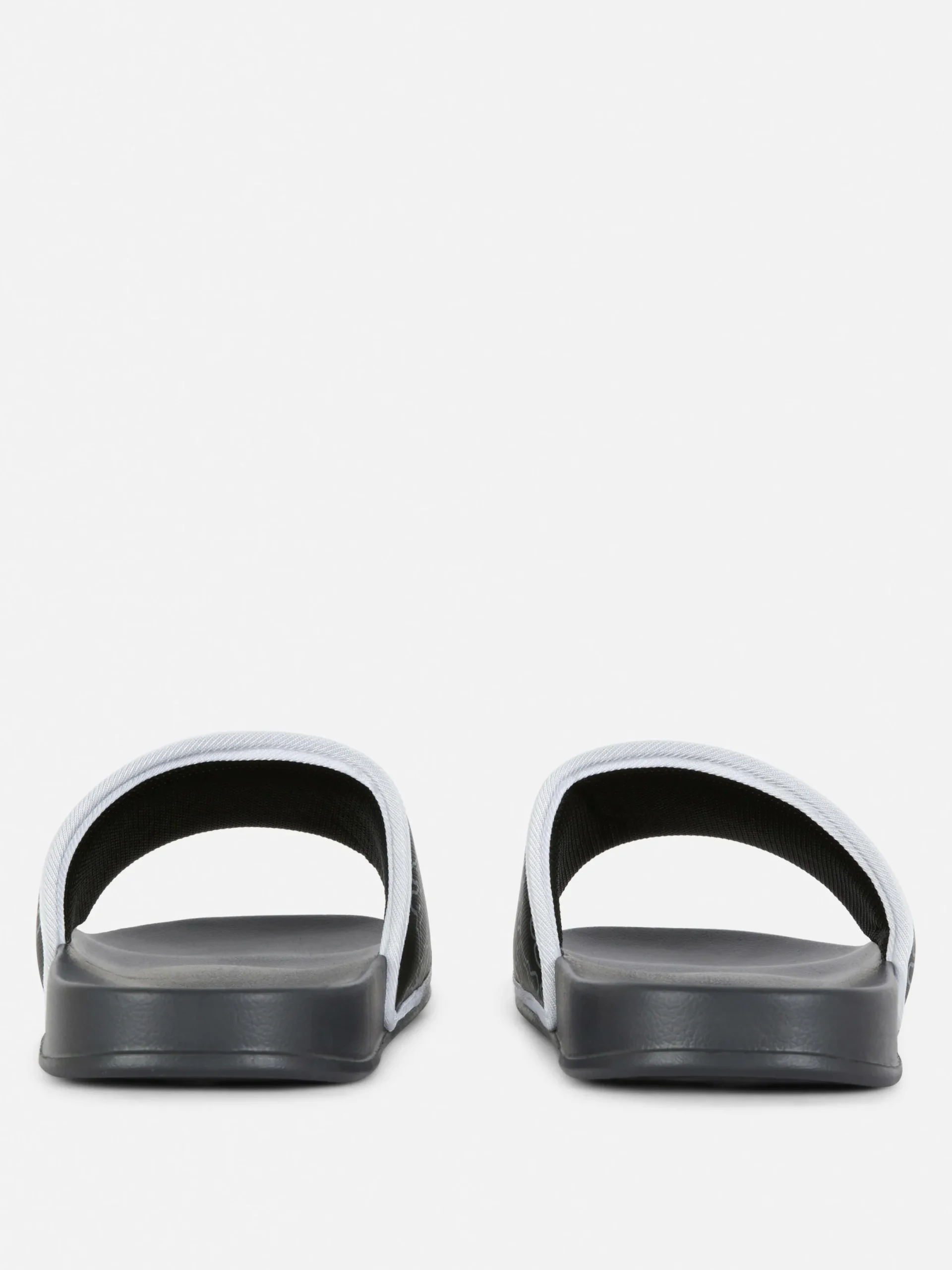 Sportbekleidung|Sandalen Und Badeschuhe|Primark „Kappa X “ Badelatschen Schwarz