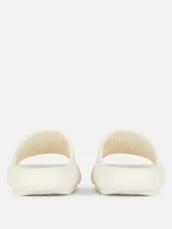 Flipflops Und Badesandalen|Primark „Kappa X “ Badesandalen Ecrufarben
