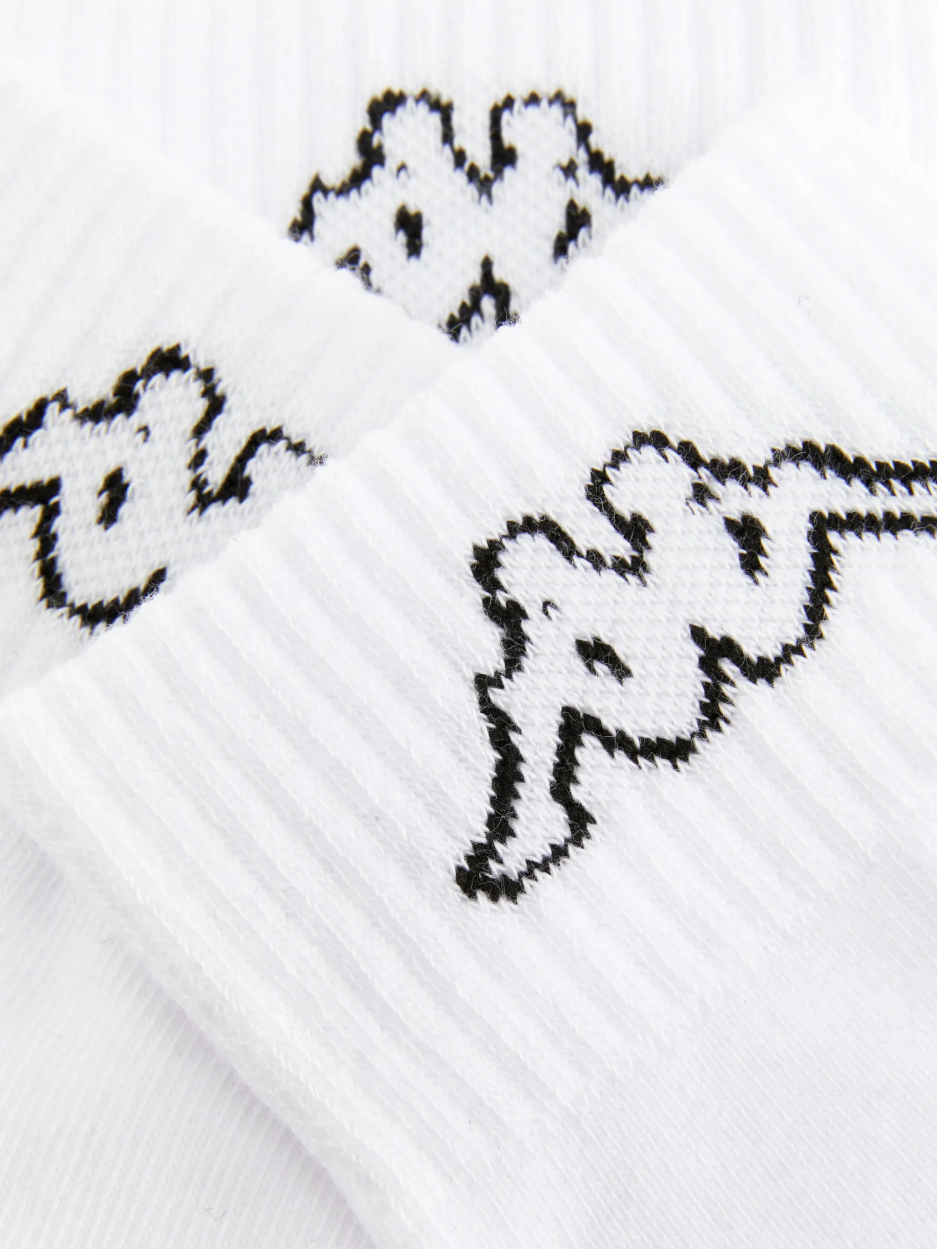 Sportbekleidung|Socken|Primark „Kappa X “ Crew-Socken In Viertellänge, 3er-Pack Weiß
