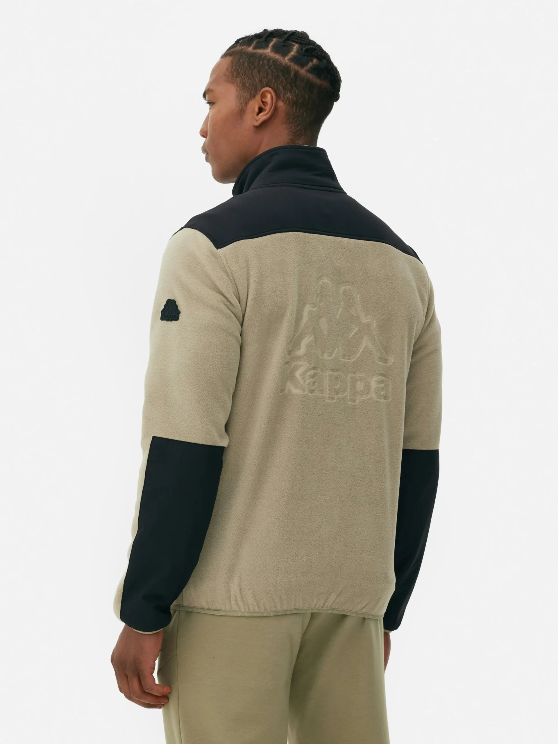 Jacken Und Mäntel|Sportbekleidung|Primark „Kappa X “ Fleece-Jacke Mit Reißverschluss Oliv