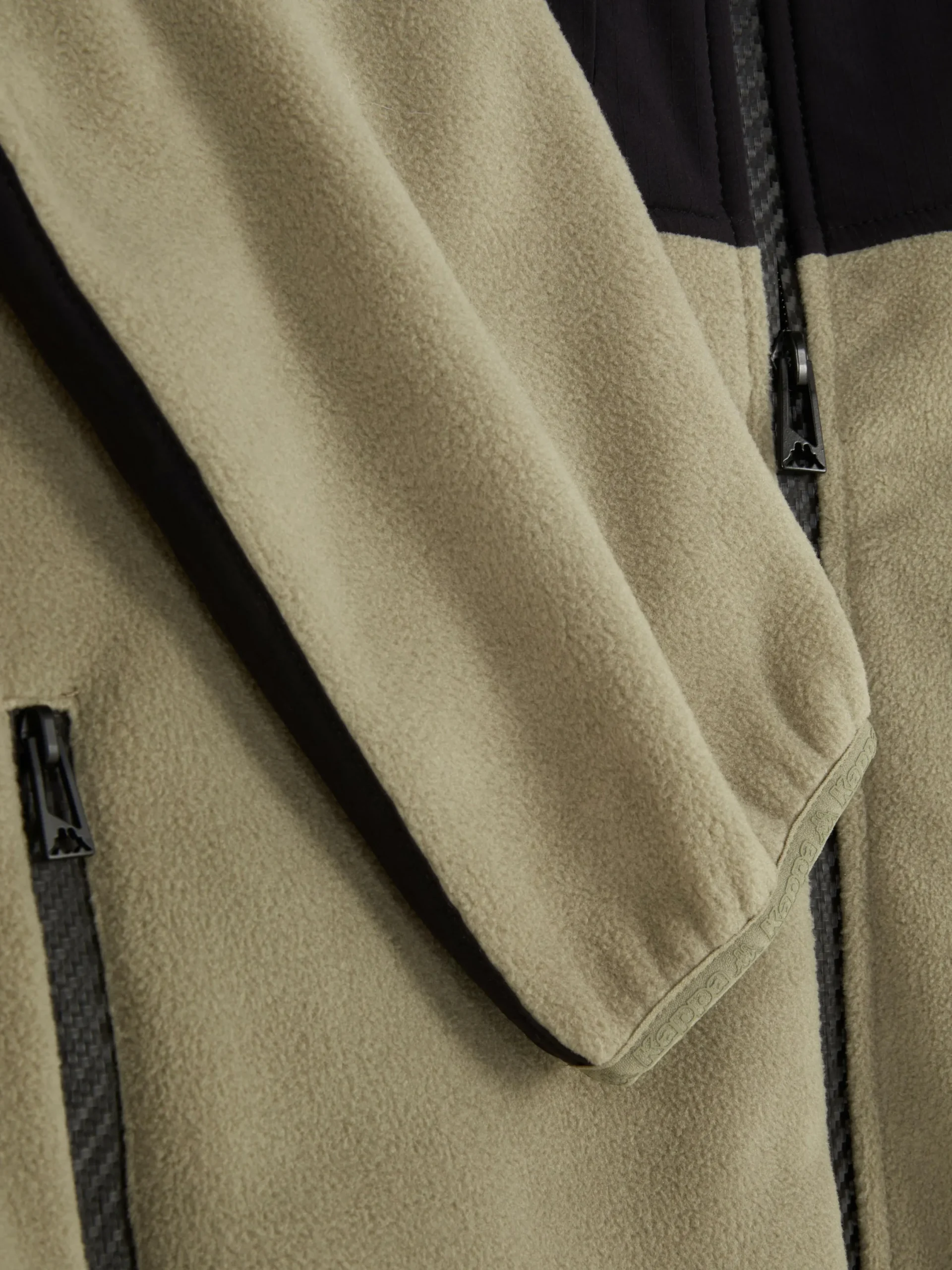 Jacken Und Mäntel|Sportbekleidung|Primark „Kappa X “ Fleece-Jacke Mit Reißverschluss Oliv