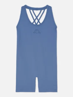 Fitnesskleidung Und Activewear|Primark „Kappa X “ Nahtloser Einteiler Blau