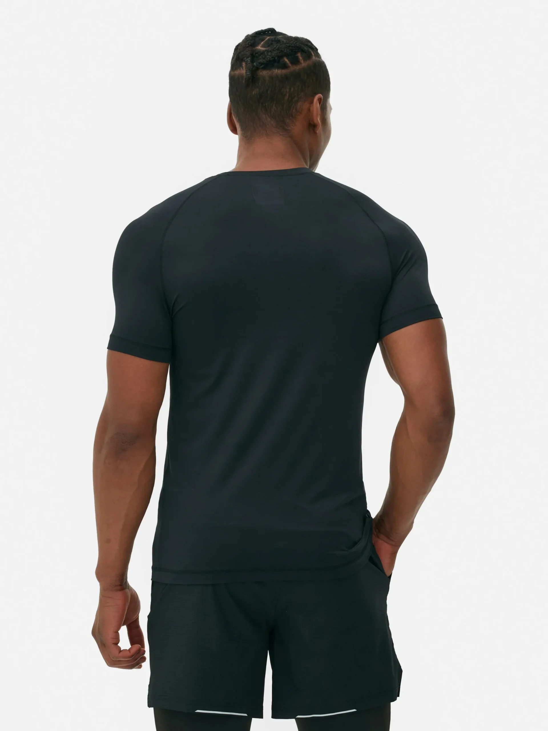 Sportbekleidung|Tops Und T-Shirts|Primark „Kappa X “ Performance-T-Shirt, 2er-Pack Schwarz