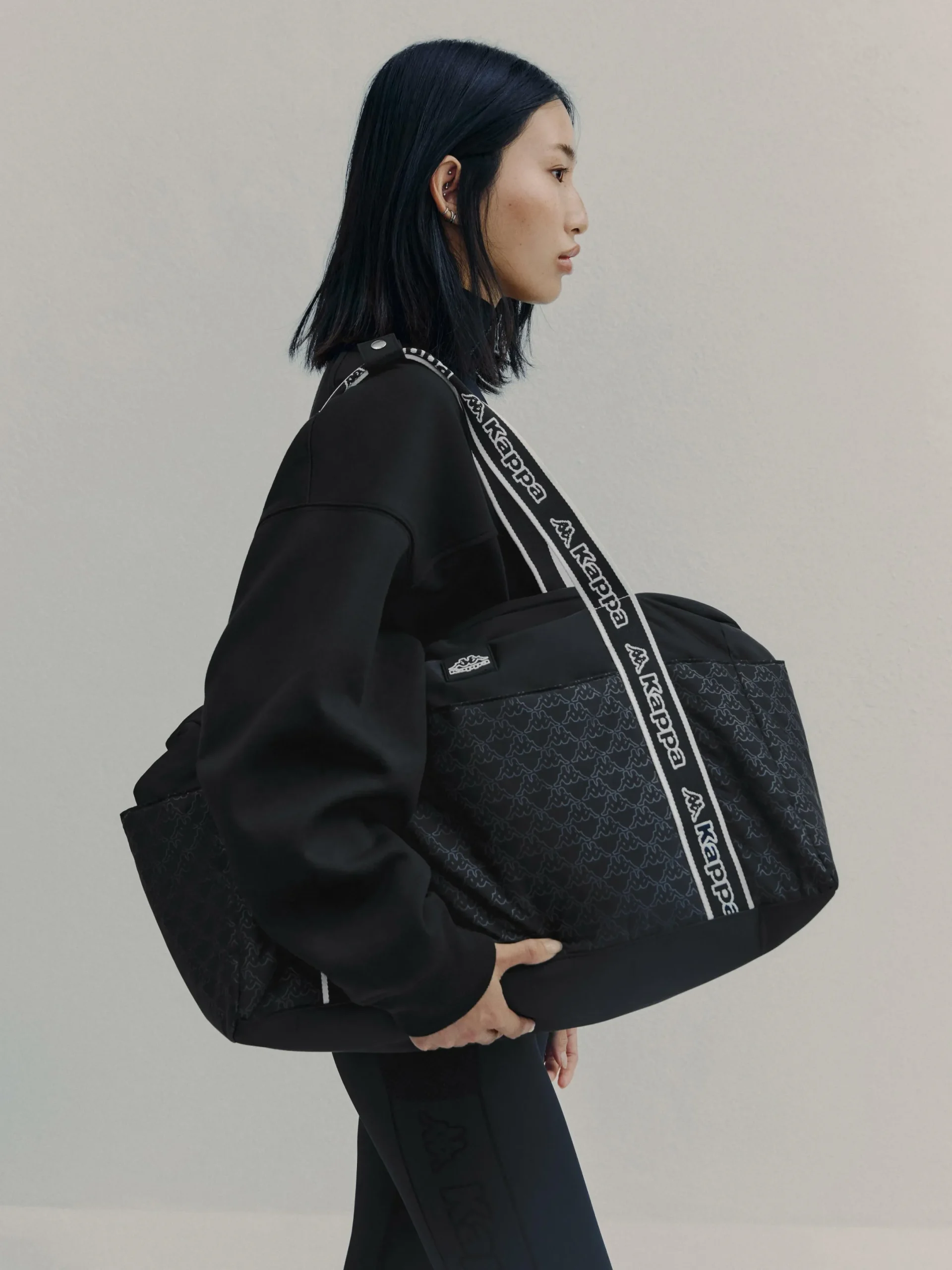 Taschen Und Portemonnaies|Primark „Kappa X “ Sporttasche Schwarz