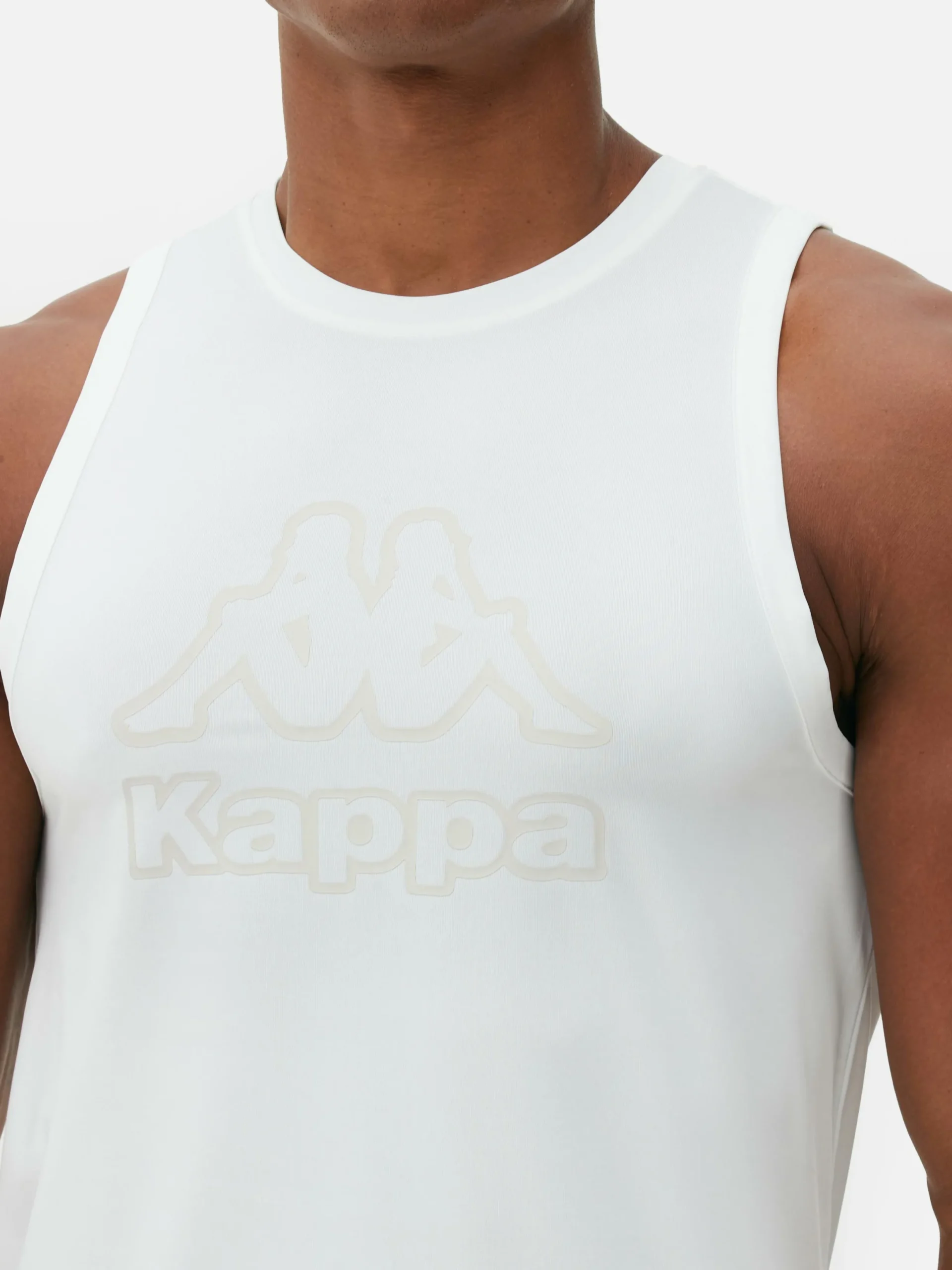 Sportbekleidung|Tops Und T-Shirts|Primark „Kappa X “ Tanktop Weiß