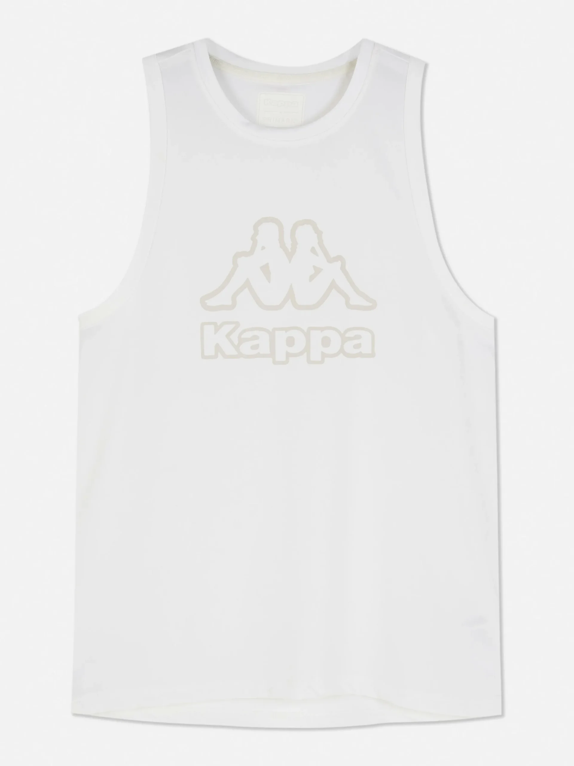 Sportbekleidung|Tops Und T-Shirts|Primark „Kappa X “ Tanktop Weiß