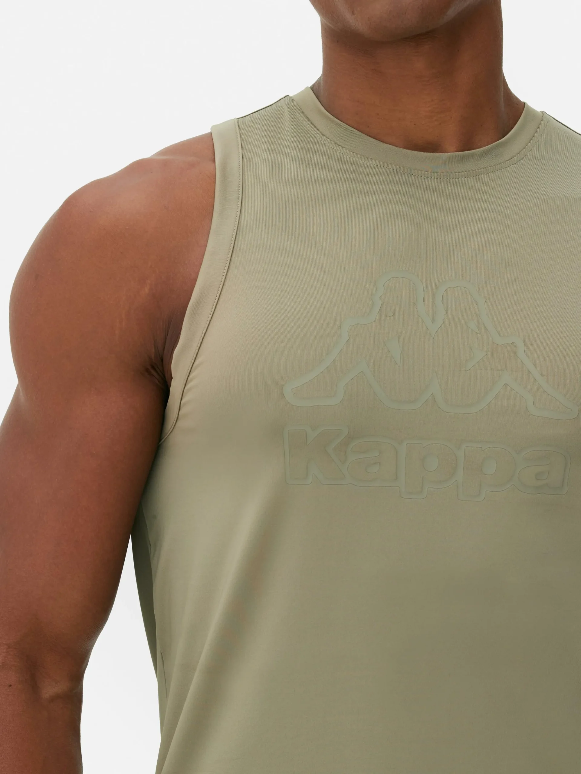 Sportbekleidung|Tops Und T-Shirts|Primark „Kappa X “ Tanktop Oliv