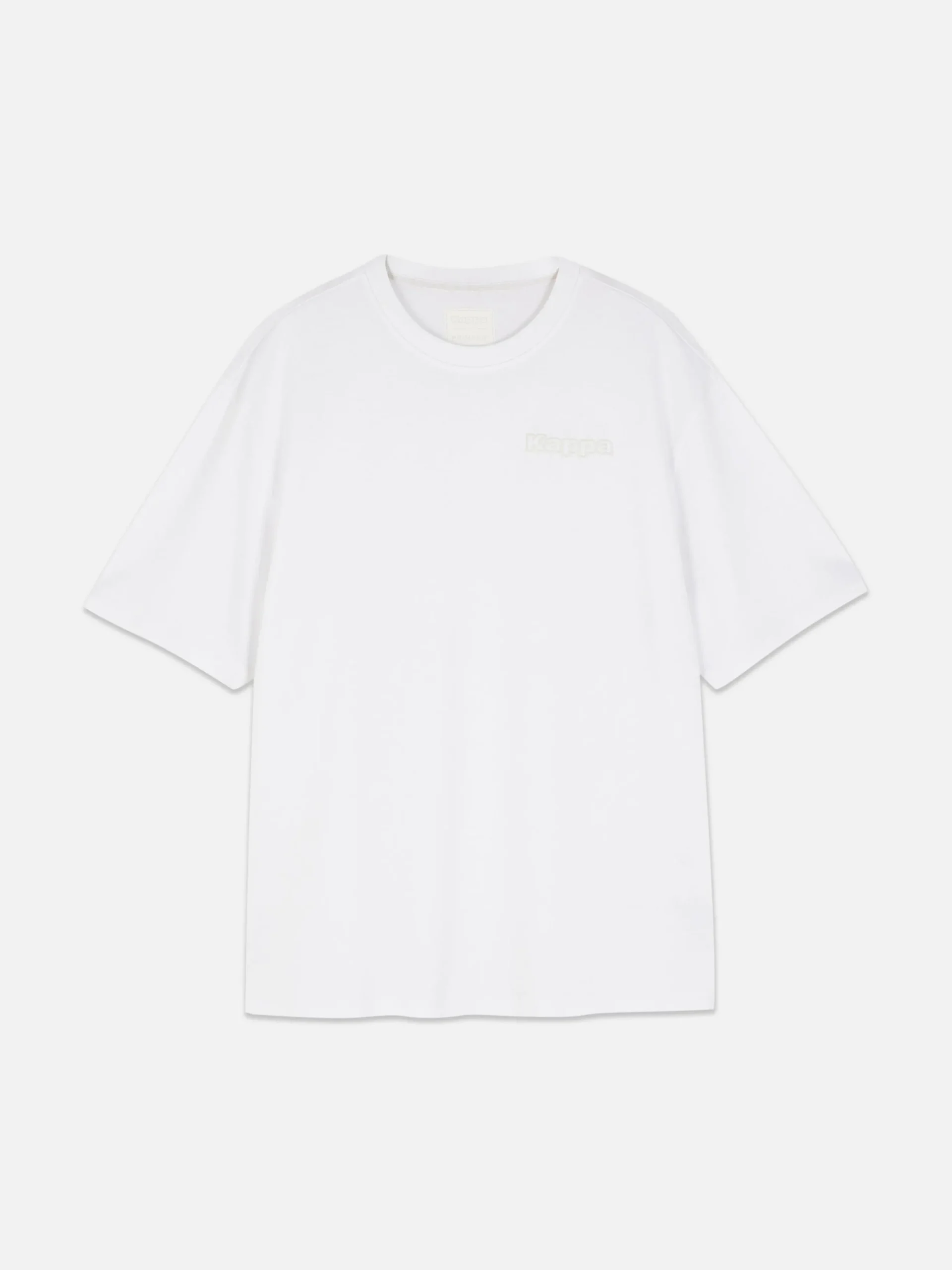 Sportbekleidung|Tops Und T-Shirts|Primark „Kappa X “ T-Shirt Weiß