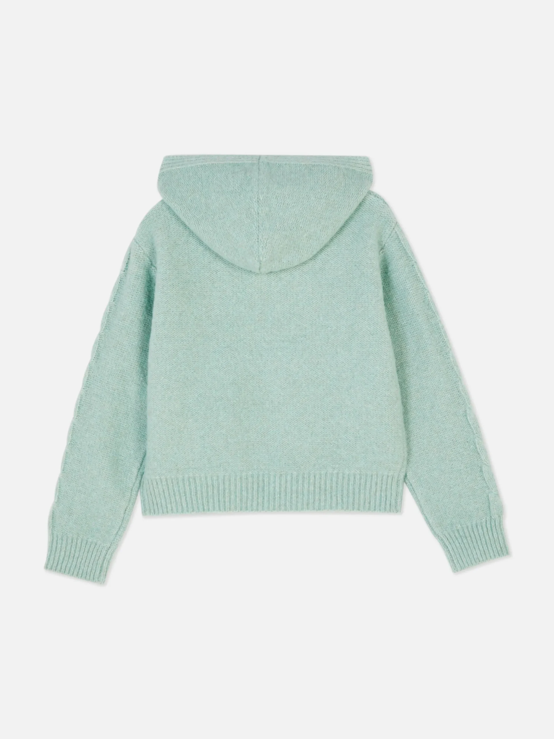 Pullover Und Cardigans|Primark Kapuzenpullover Mit Zopfstrickmuster Grün