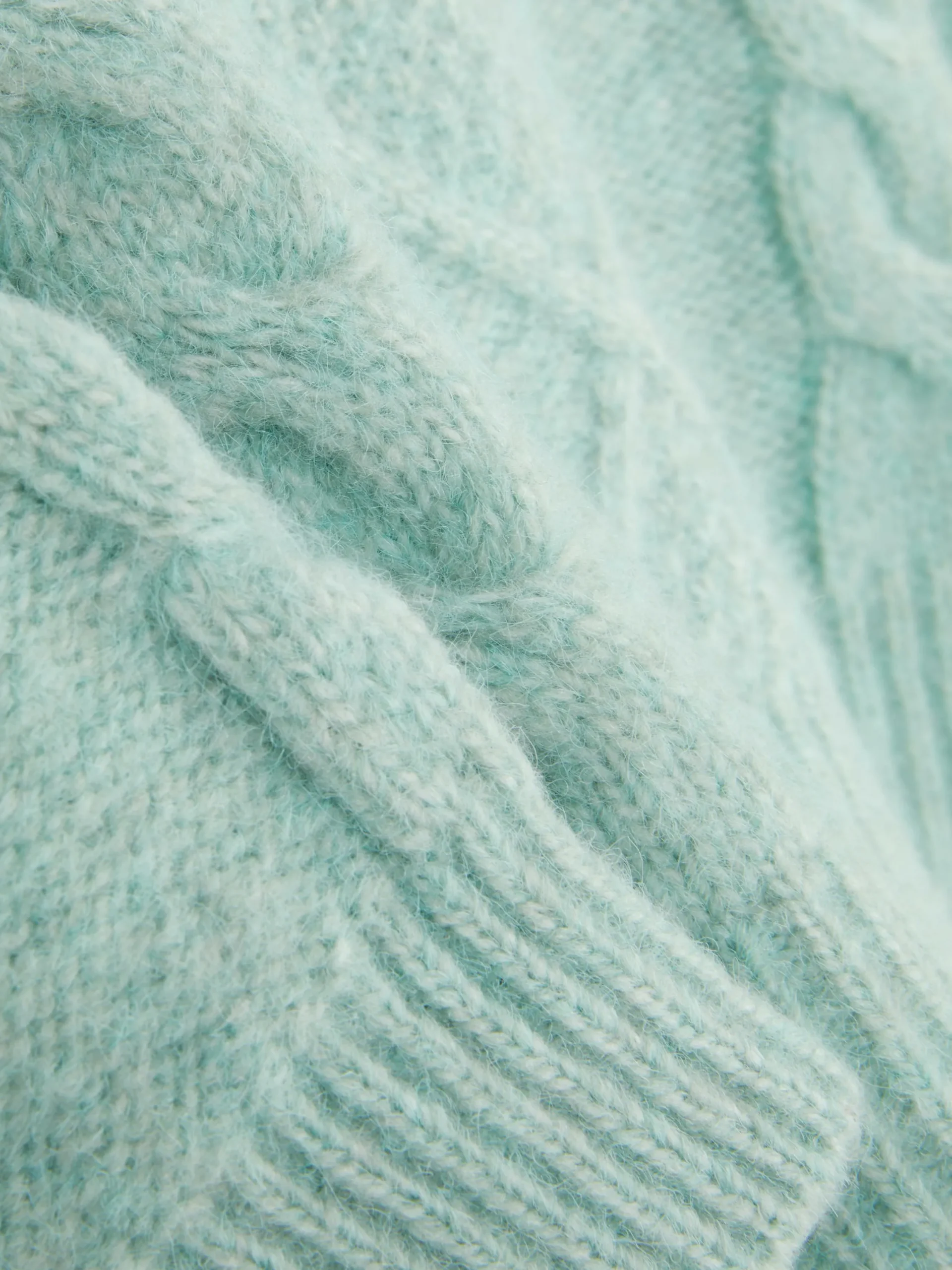 Pullover Und Cardigans|Primark Kapuzenpullover Mit Zopfstrickmuster Grün