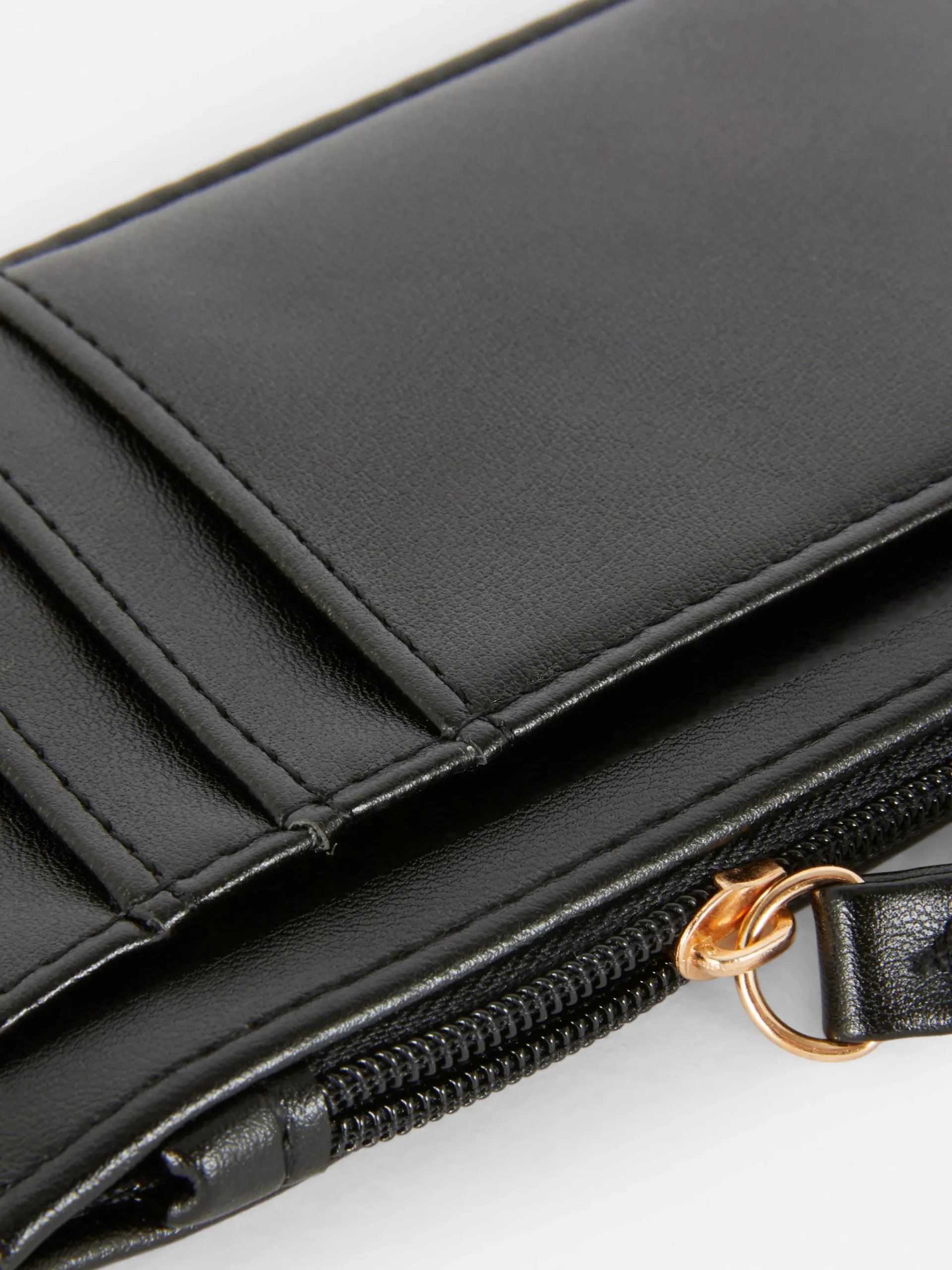 Taschen Und Portemonnaies|Primark Kartenetui Aus Kunstleder Schwarz