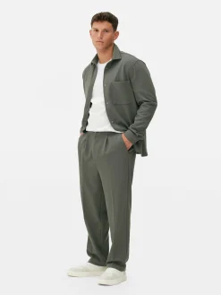 Hosen|Primark „Kem“ Jerseyhose Khakifarben
