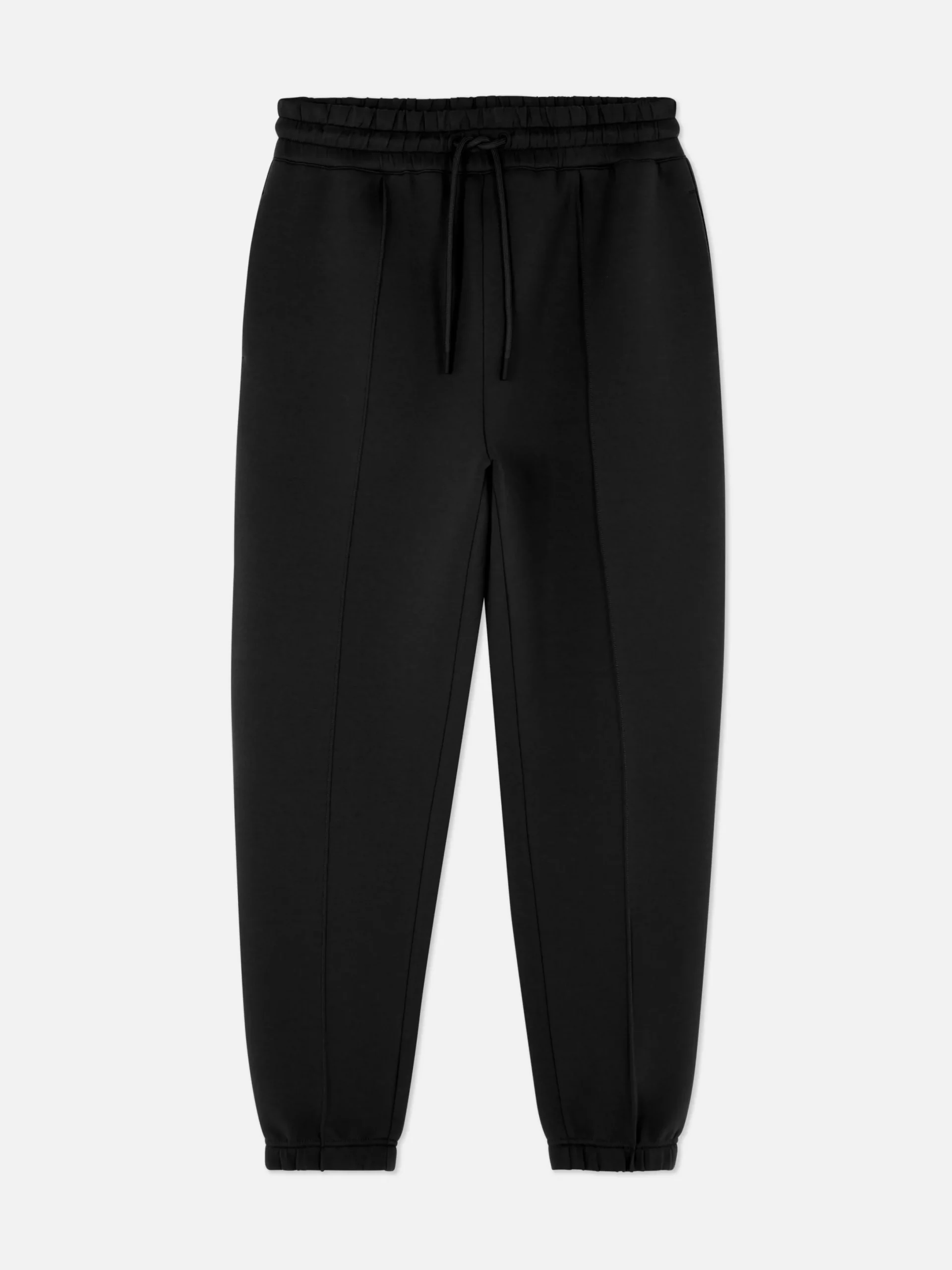 Jogginghosen|Primark „Kem“ Jogginghose Mit Biesen Und Bündchen Schwarz