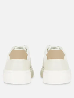 Sneakers|Primark „Kem“ Low-Top-Sneaker Mit Schnürung Weiß