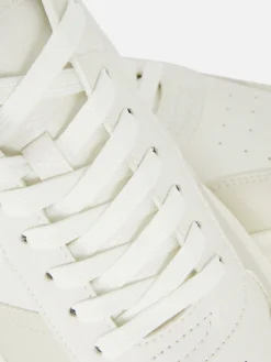 Sneakers|Primark „Kem“ Low-Top-Sneaker Mit Schnürung Weiß