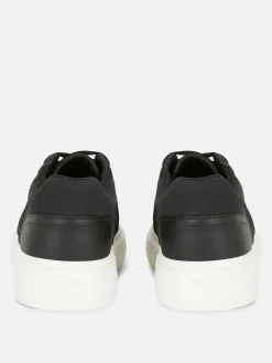 Sneakers|Primark „Kem“ Low-Top-Sneaker Mit Schnürung Schwarz