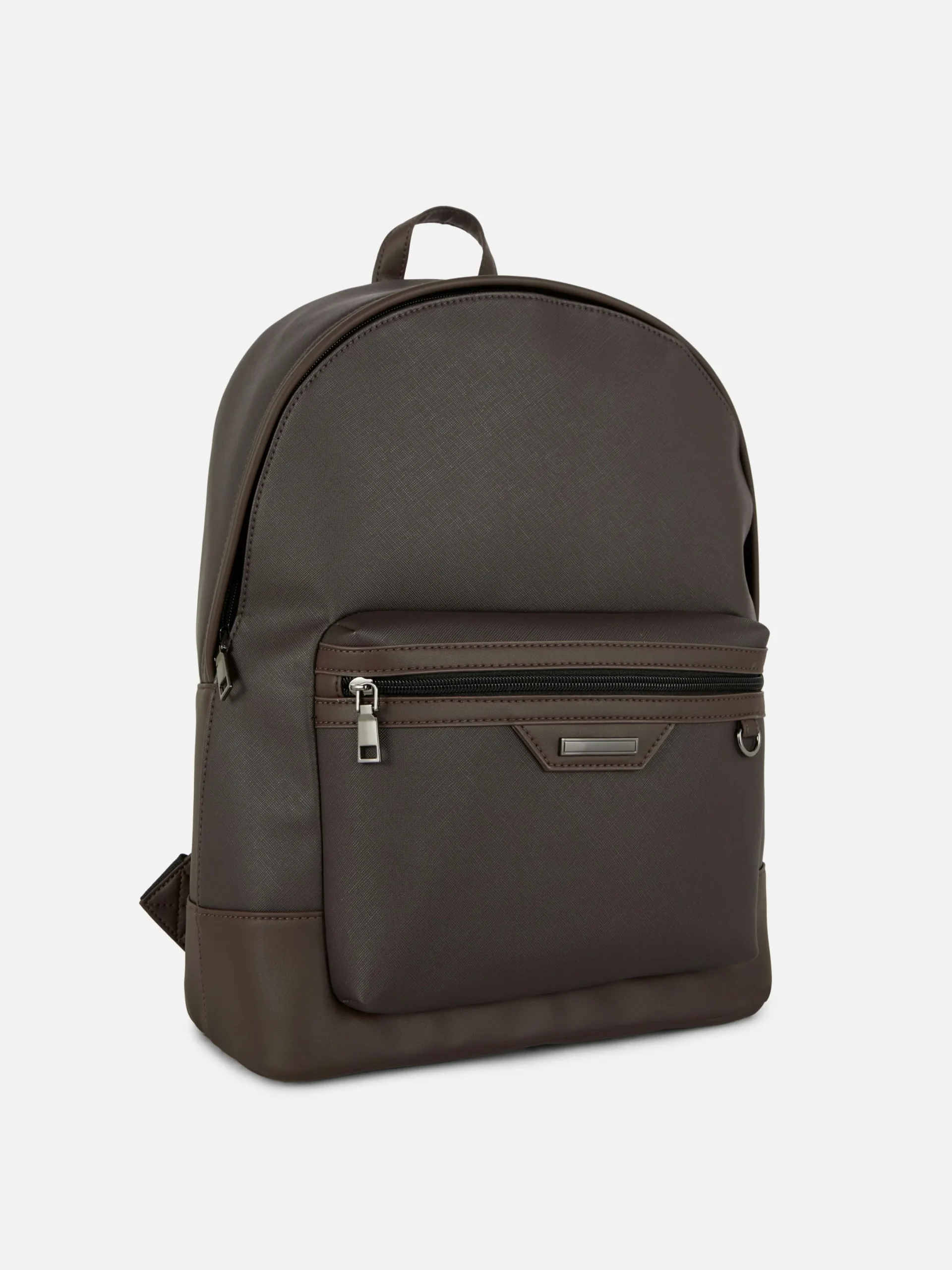 Taschen Und Portemonnaies|Primark „Kem“ Rucksack Mit Reißverschlusstasche Braun