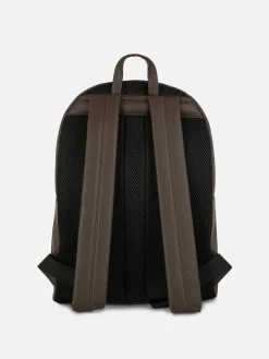 Taschen Und Portemonnaies|Primark „Kem“ Rucksack Mit Reißverschlusstasche Braun