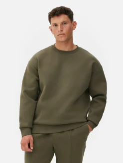 Hoodies Und Sweatshirts|Primark „Kem“ Sweatshirt Mit Rundhalsausschnitt Khakifarben