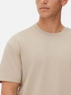 Tops Und T-Shirts|Primark „Kem“ T-Shirt In Lässiger Passform Ecrufarben